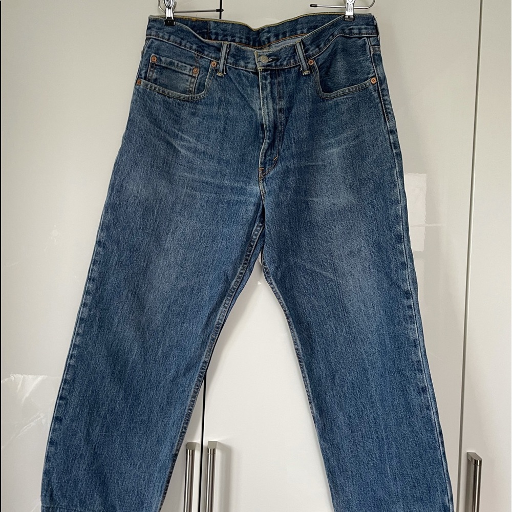 LEVI STRAUSS & CO. 55 Women’s Blue Jeans Size W36 L30 EUC